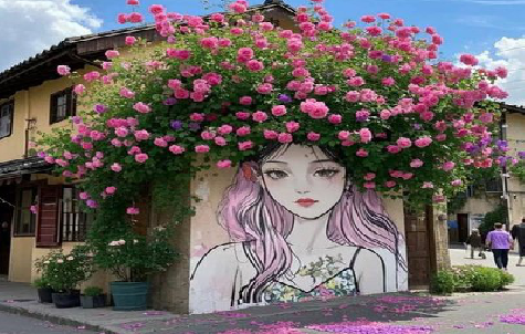 盐亭怎么设计网红打卡墙绘