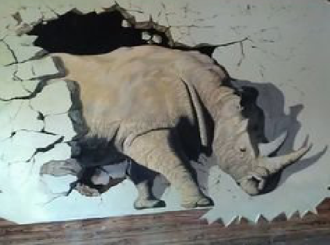 盐亭在墙绘中，如何绘制3D效果？